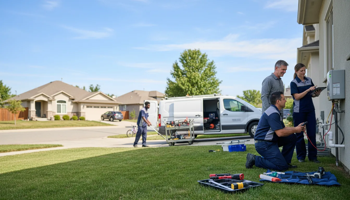 Tankless water heater service in South Gibson, PA